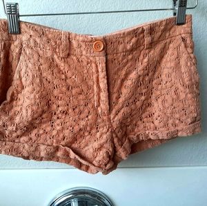 Embroidered Shorties